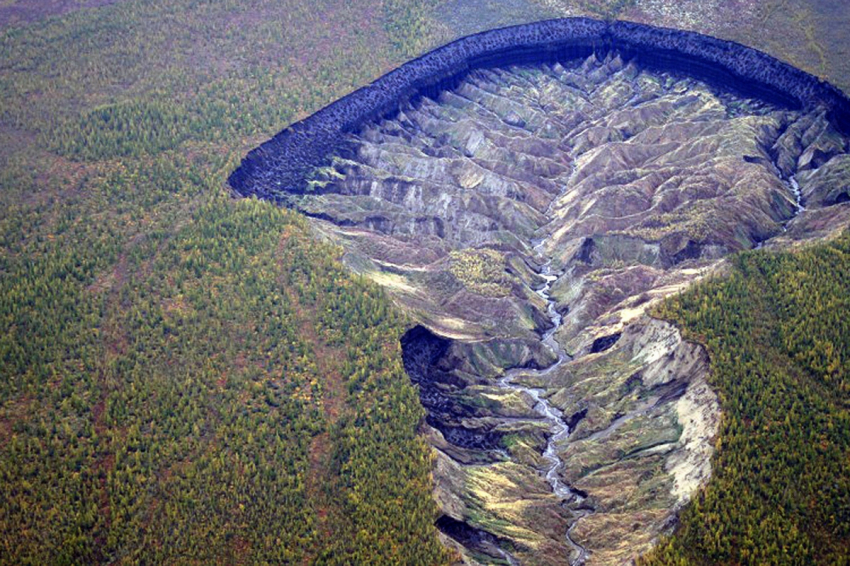 В Сибири начали резкий рост «врата в ад»