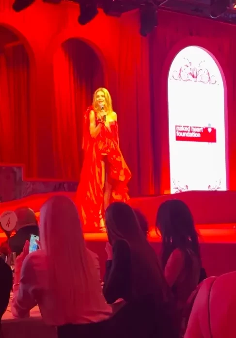 Наталья Водянова, Ульяна Сергеенко и Ксения Собчак на гала-вечере в Дубае