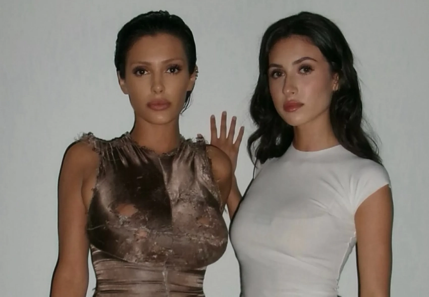 Сестра Бьянки Цензори поддержала её на фоне скандала с "голым" платьем