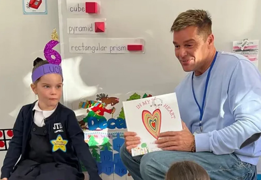 Рики Мартин показал своих детей от суррогатной матери