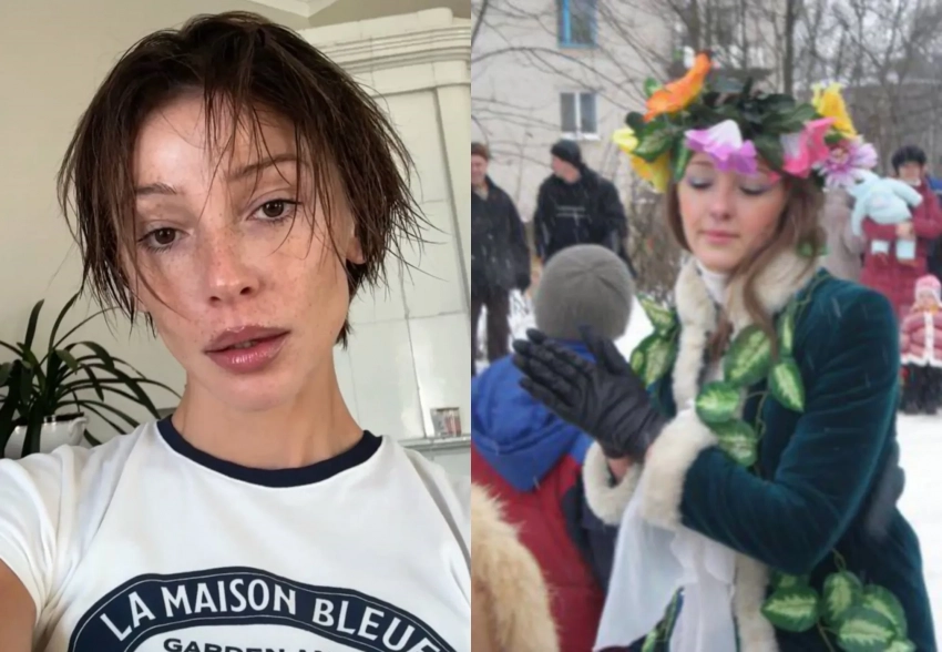 Настя Ивлеева поздравила подписчиков с Масленицей и опубликовала архивные фотографии