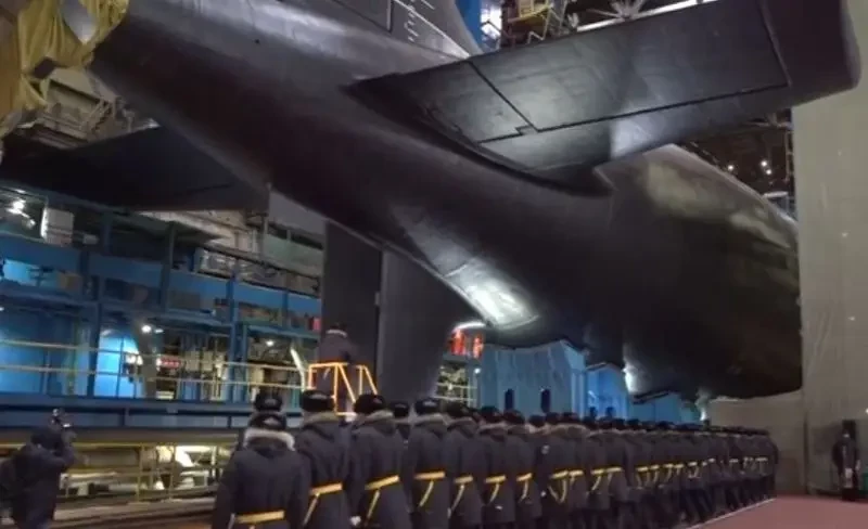 Четвёртая серийная многоцелевая АПЛ «Пермь» проекта 885М «Ясень-М» спущена на воду