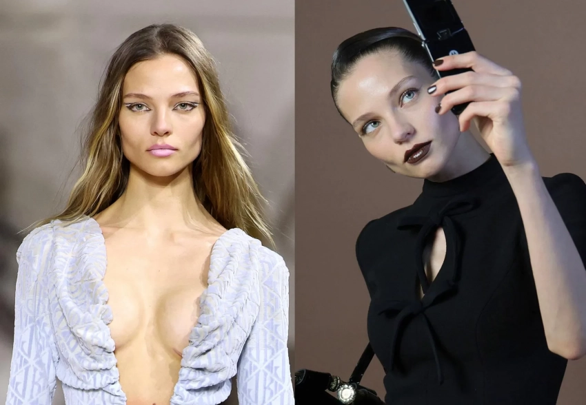 Неделя моды в Париже: Алеся Кафельникова на показах Vivienne Westwood и Georges Hobeika