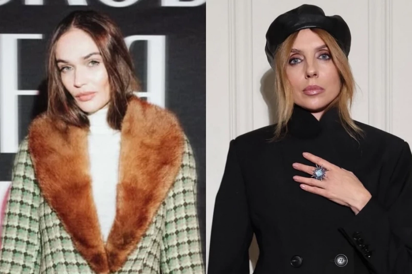 Водонаева — в винтажном пальто с меховым воротником, Бондарчук — в пальто-пиджаке и кожаном берете: топ образов на весну от знаменитостей