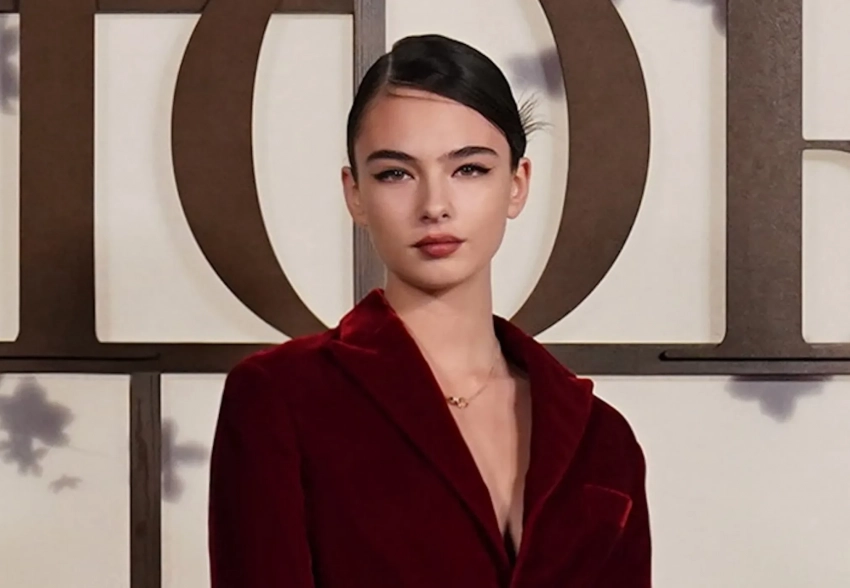 Дева Кассель, Оксана Бондаренко, Софи Марсо на показе Dior в Киото