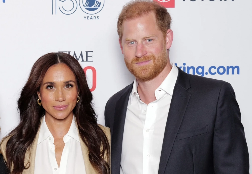 Меган Маркл и принц Гарри посетили саммит Time 100