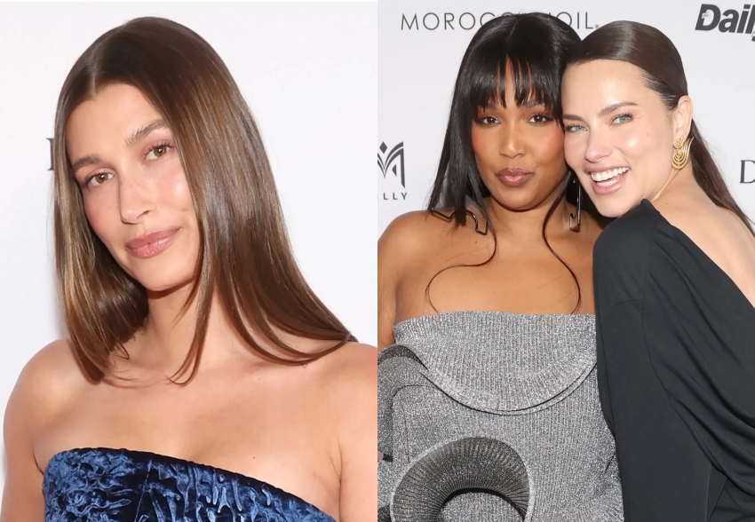 Хейли Бибер, похудевшая Лиззо и Адриана Лима посетили премию Daily Front Row Fashion Awards