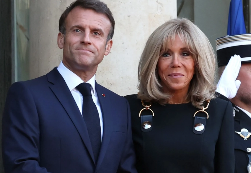 "Мы дурачились". Эммануэль Макрон прокомментировал пощёчину от жены