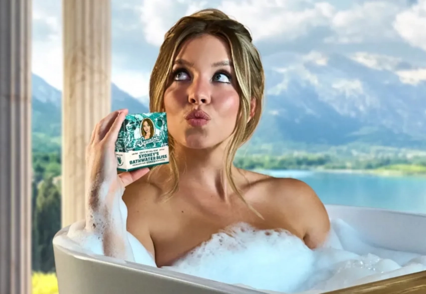 Сидни Суини будет продавать мыло с водой, в которой она купалась