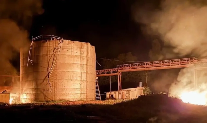 «Герани» поразили завод по производству биоэтанола под Сумами