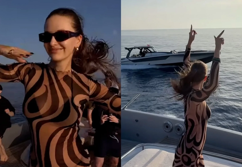 Сюрприз в стиле Джеймса Бонда и вечеринка на яхте: как девушка миллиардера Владислава Доронина Кристина Романова отметила день рождения