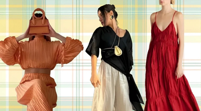 Расслабься, ты прекрасна: как стилизовать вещи из жатой ткани правильно