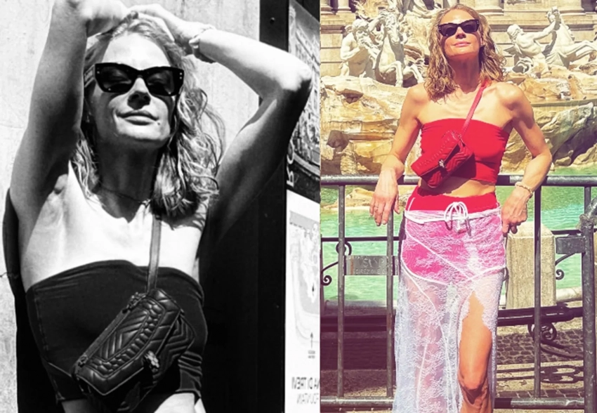 Светлана Ходченкова отдыхает в Италии