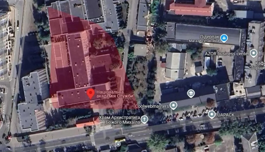 Поступают сообщения о поражении в результате удара ВС РФ академии СБУ в Киеве