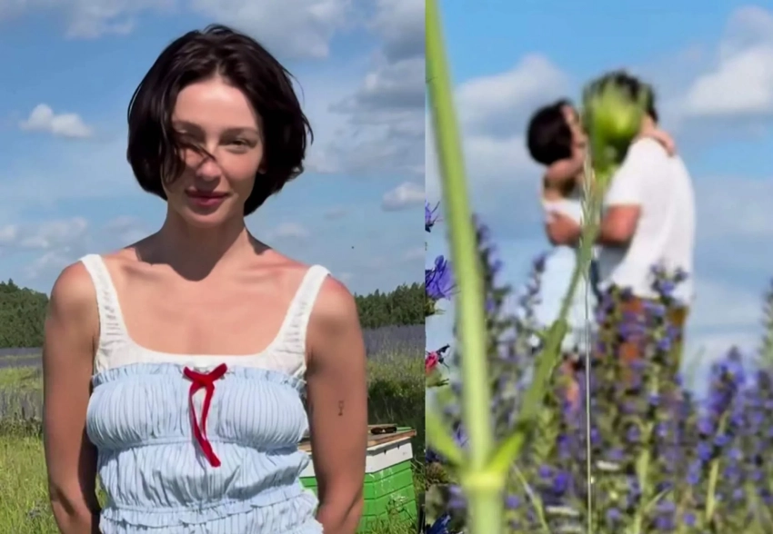 "Сама сделала сыр и масло". Настя Ивлеева показала, как проходят её с мужем деревенские будни