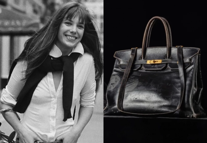 Сумку Джейн Биркин Hermès Birkin продали на аукционе за рекордные 8,6 млн евро