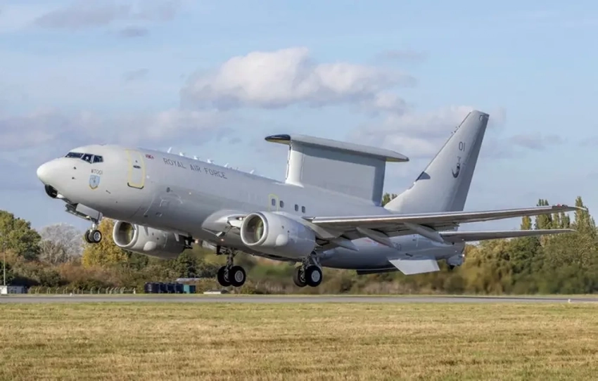 ВВС Великобритании подтвердили успешный испытательный полёт первого самолёта ДРЛО E-7 Wedgetail