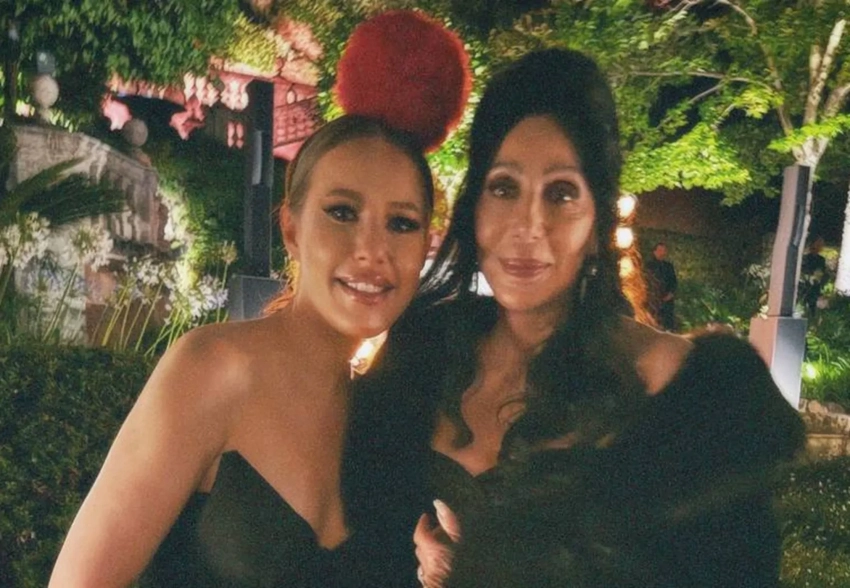 Ксения Собчак и Шер с молодым бойфрендом на афтепати показа Dolce & Gabbana в Риме