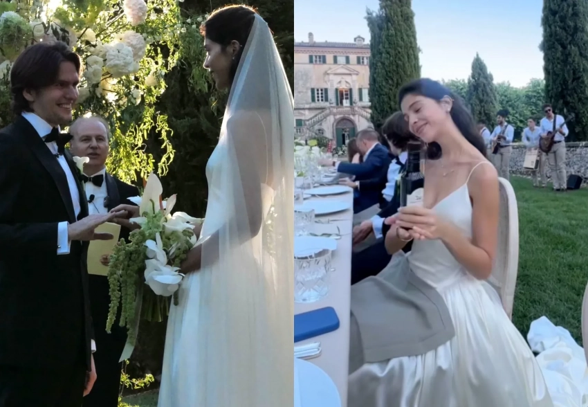 Дочь Оксаны Рим Варвара Протасова сыграла свадьбу в Тоскане