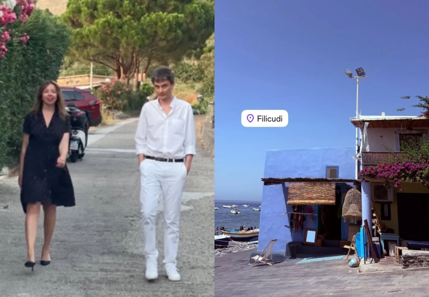 Зинаида Пронченко отдыхает в Италии вместе с Александром Тереховым