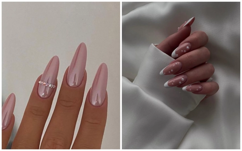 Для любого наряда: 10 идей лучшего свадебного маникюра 2025 года