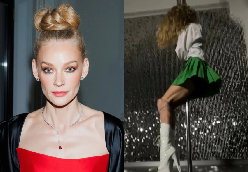 Светлана Ходченкова поделилась новым фото с тренировок на пилоне