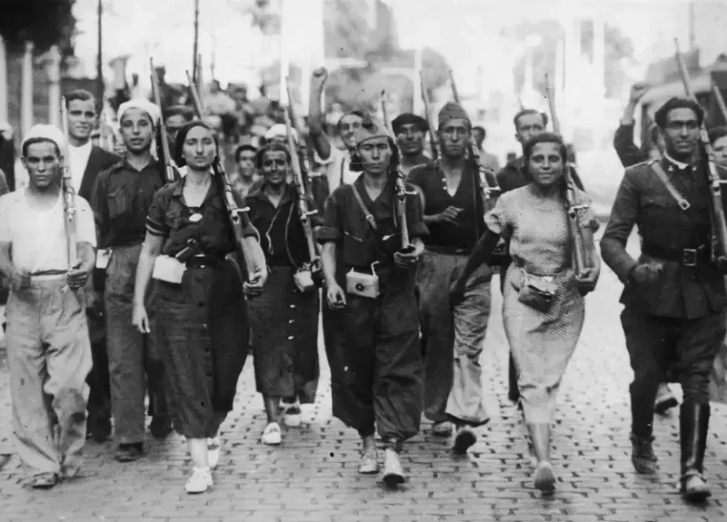 Гражданская война в Испании. Начало мятежа