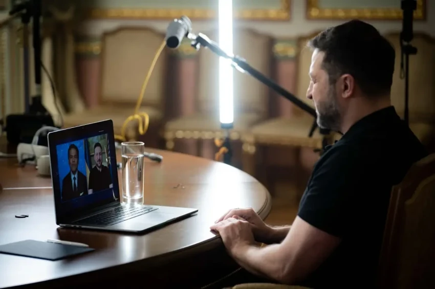 Зеленский продолжает утверждать, что «помогает» США сбивать иранские дроны