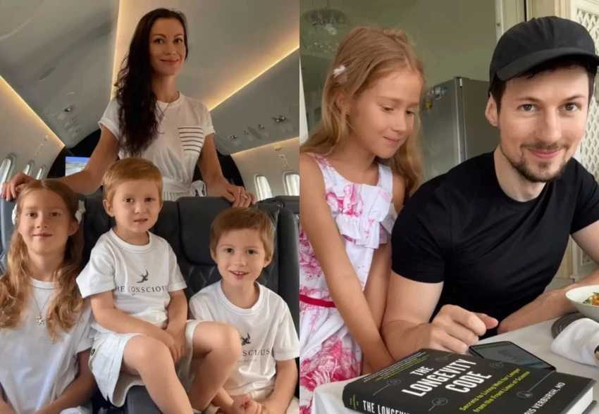 "Кажется, что это было в другой жизни". Ирина Болгар показала редкие фото с Павлом Дуровым и их детьми