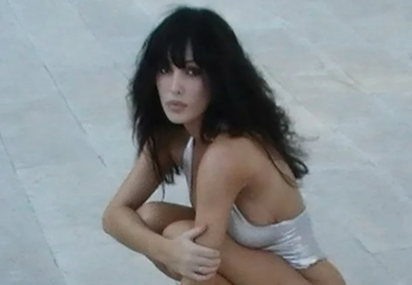 Бьянка Цензори посетила концерт мужа Канье Уэста в облегающем комбинезоне